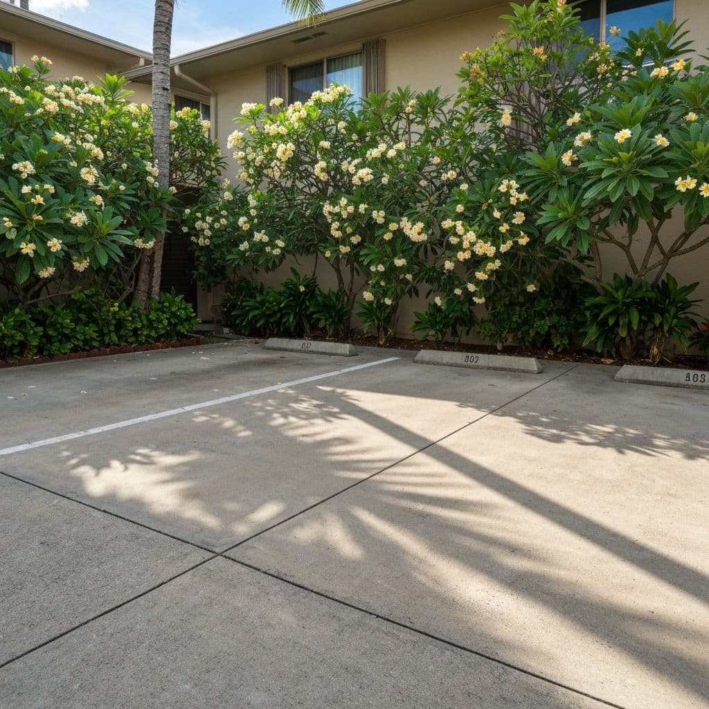 covered garage in ala moana